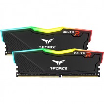 Team T-Force Delta RGB Black 32GB 2x16GB 3200MHz CL16 DDR4 Gaming Ram (TF3D432G3200HC16FDC01)