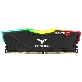 Team T-Force Delta RGB Black 32GB 2x16GB 3200MHz CL16 DDR4 Gaming Ram (TF3D432G3200HC16FDC01)