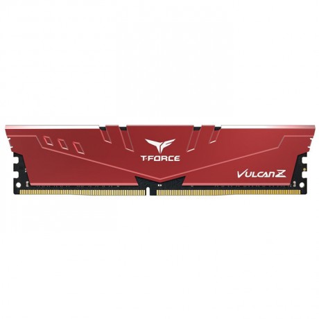 Team T-Force Vulcan Z Red 32GB 2x16GB 3200MHz CL16 DDR4 Gaming Ram (TLZRD432G3200HC16FDC01)