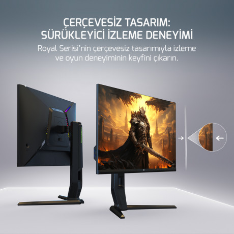 27 GAMEPOWER ROYAL T20 FLAT 0.5MS 180Hz IPS MONITOR