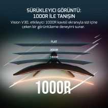 32 GAMEPOWER VISION V30 CURVED 1MS 240Hz MONITOR