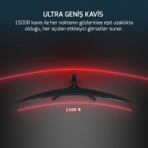 34 GAMEPOWER WQ34 CURVED 1MS 180Hz MONITOR