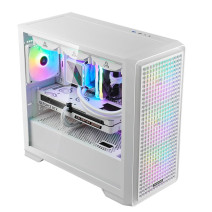 SEGOTEP Radiant Beyaz 750W 80+ Bronze Midi Tower Kasa (Rainbow Fan)