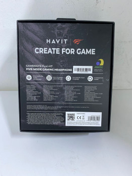HAVIT GAMENOTE FUXI-H7 RGB KABLSOUZ BEYAZ (OUTLET)