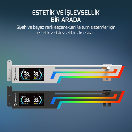 GAMEPOWER HEATSYNC A-RGB LCD VGA HOLDER WHITE