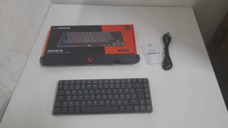 RAMPAGE GRANITE SİYAH/GRİ RED SWİTCH KLAVY(OUTLET)