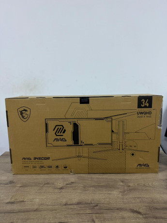 MSI 34 MAG 345CQR CURVED VA 3440X1440 (WQH(OUTLET)