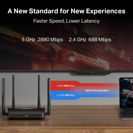 Mercusys MR25BE Dual Band Wi-fi 7 Router